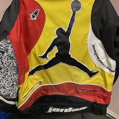 Joe Rocket Michael Jordan Motorsports LIMITED EDITION Motorcycle Jacket SIZE 2XL • $550