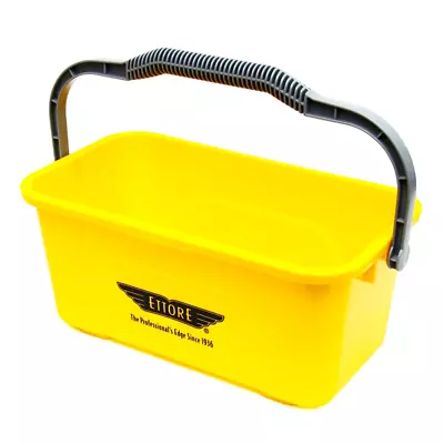 Ettore 3 Gallon Compact Super Bucket For Window Cleaning & Washing Squeegee • $24.99