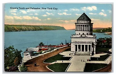 Grant's Tomb And Palisades  New York City NY NYC Unused UNP DB Postcard P27 • $2.95