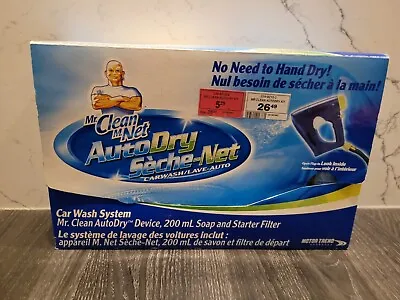 Mr Clean Auto Dry Car Wash System W/ Soap & Starter Filter Refill Vintage New • $36.43