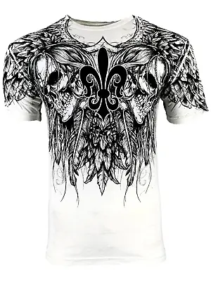 Xtreme Couture By Affliction Men's T-shirt Gather Biker Wings S-6XL • $26.95