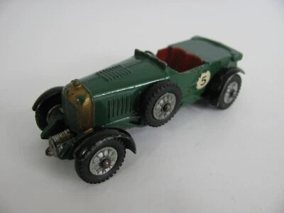 £17.51 • Buy Lesney Matchbox Models Of Yesteryear Green 1929 4 1/2 Litre Bently Race Car #5