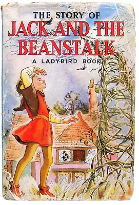 Vintage Ladybird Book–The Story Of Jack And The Beanstalk &DJ-413 - +FREE COVER+ • £16.99