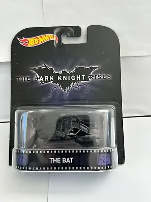 Hot Wheels The Dark Knight Rises The Bat Retro Entertainment K83 • £7.22