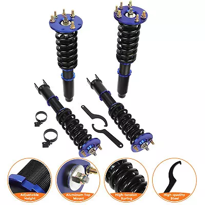 Coilovers For 04-11 Mazda RX-8 Adj Height Shocks Struts Suspension Springs Kits • $256.97