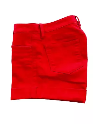 LOFT Red Shorts Size 2 • £24.09