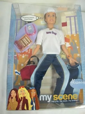 My Scene Hudson   2003 Mattel Boy Barbie Doll New  Getting Ready Out With Girls • $29.95