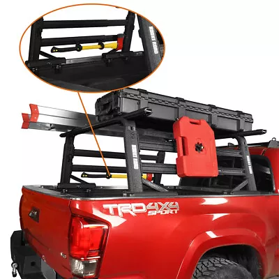 Adjustable Height Truck Bed Rack Ladder Rack Fit All Toyota Tundra Tacoma Nissan • $839.99