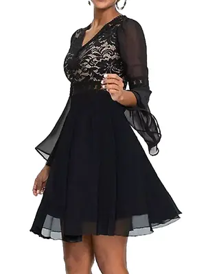 Bonprix Lace Bodice Dress - Size 18 - BNWOT - RRP £42 • £20