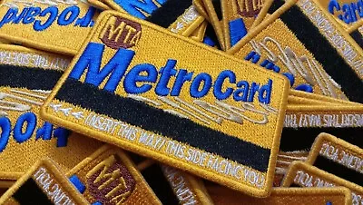 Metro Card Patch Credit Card Size Mta Nyc Souvenir  • $8.50