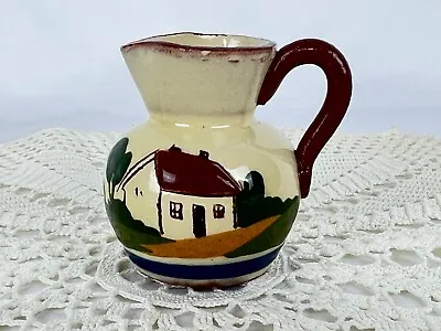 Vintage Torquay Pottery Motto Ware There's A Time For All Things Creamer 2  • $19.95