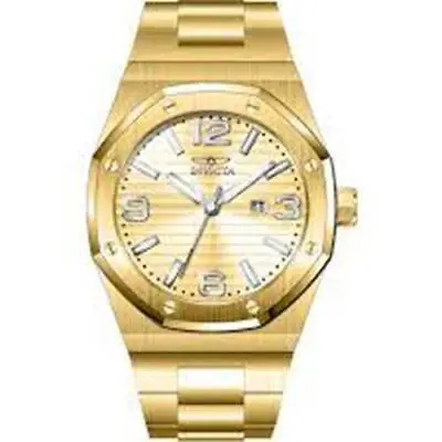 Invicta 45782 Huracan Gold Dial 48mm Analog Stainless Steel Men's Watch • $99.99