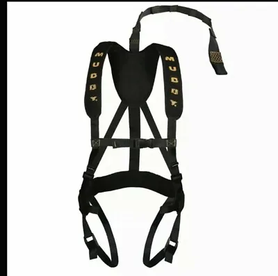 Muddy Outdoors Magnum Pro Padded Adjustable Treestand Harness System Black • $29.99