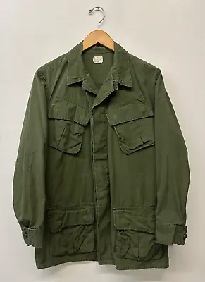 Jungle Fatigue Shirt Vietnam War Dated 1970 Size Small/Long US Army U-46 • $105