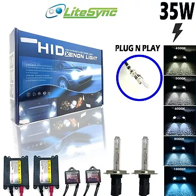 H7 H7R Xenon HID Conversion Kit 35W Budget Canbus For Renault Laguna Coupe 08-On • £33.90