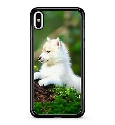 $19.11 • Buy Snow White Siberian Husky Puppy Dog Animal Cub Phone Case Cover