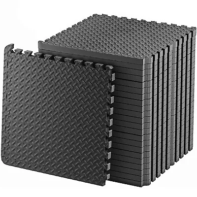 Extra Thick Gym Flooring Interlocking Floor Mats Eva Soft Foam Mat Yoga Tiles Uk • £26.45