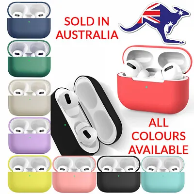$5.99 • Buy For Apple AirPods Pro LED Silicone Case Slim Skin Visible AntiLost Shockproof