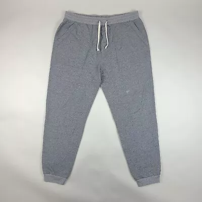 Marine Layer Sweatpants Men Large Gray Made In USA Fleece Lounge • $25