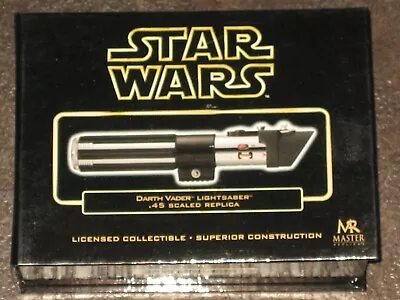 Rare STAR WARS Master Replicas .45 Lightsaber Darth Vader 2006 EP V ( NEW ) • $25