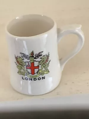 Wade Crested China Miniature Tankard Mug London • £2