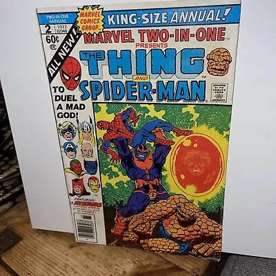 Marvel Two-In-One Annual 2 “Death  Of Thanos 1977 • $25