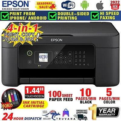 $187.07 • Buy Epson Workforce Printer WF-2810 Wireless Wi-Fi 4in1 Multifunction Colour Inkjet