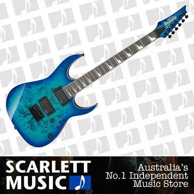 $467.95 • Buy Ibanez RGR221PA Gio Electric Guitar Aqua Burst