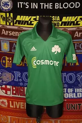 5/5 Panathinaikos Adults M 2008 Home Original Football Shirt Jersey Soccer • £77.99