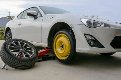 $299.95 • Buy OEM Subaru BRZ STi Toyota 86 Spare Wheel Tyre 17  Space Saver + Jack Tool Kit B