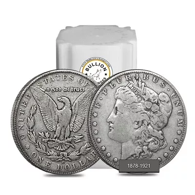 Roll Of 20 - 1878-1921 Morgan Silver Dollar Cull (Random Year) • $581.35