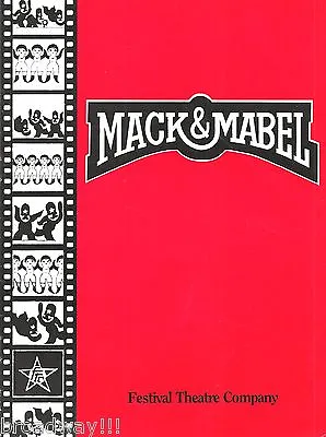 Jerry Herman  MACK & MABEL  Michael Stewart / Australian Premiere 1985 Program • $69.99