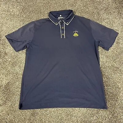 Nike Polo Shirt Mens M Blue US Open Merion 2013 Country Club Golf Golfer • $17.99