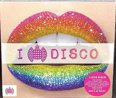 Ministry Of Sound - I Love Disco Various Triple Cd Album (2017) New / Sealed • £2.99