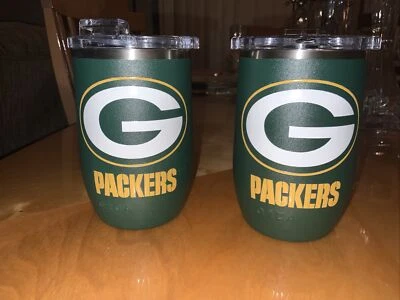 $45 • Buy Orca greenbay Packer  Vacuum  Stainless Steel   12oz  Vino