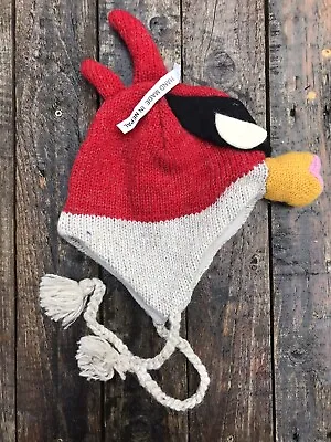 £5.75 • Buy Angry Bird Unisex Wool Knit Festive Festival Ski Party Novelty Hat