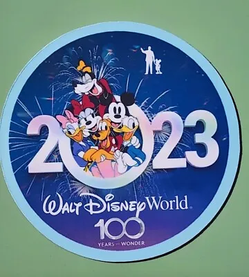 Walt Disneyworld  100 Years Anniversary 2023 Magnet • $6