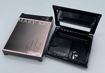 New - Mary Kay Black Magnetic (unfilled) Mirrored Compact • $9.50