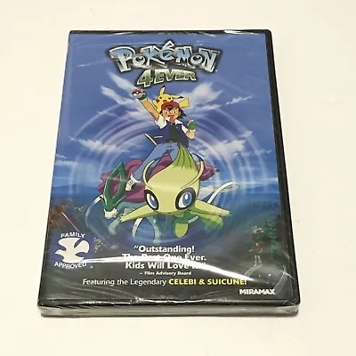 $9.99 • Buy Pokemon 4Ever, Miramax (DVD, 2003) New Factory Sealed