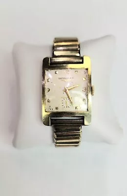Vintage Longines 14k Gold Automatic Movement Wrist Watch • $599.99
