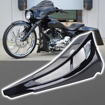 Front Fairing Chin Spoiler Scoop For Harley Touring Street Glide Road Glide '14+ • $132.90