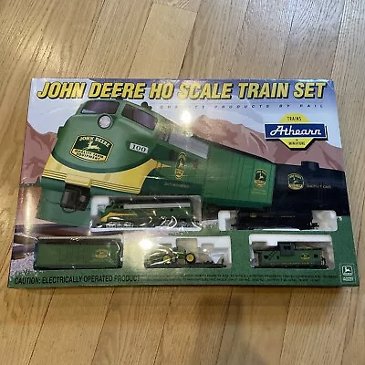 John Deere HO Scale Train Set 1st Edition Athearn 1997 Factory SEALED NIB • $239.99