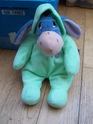 £8 • Buy Disney Eeyore Plush Wearing Pyjamas. A A Milne Tag. Gift Prize
