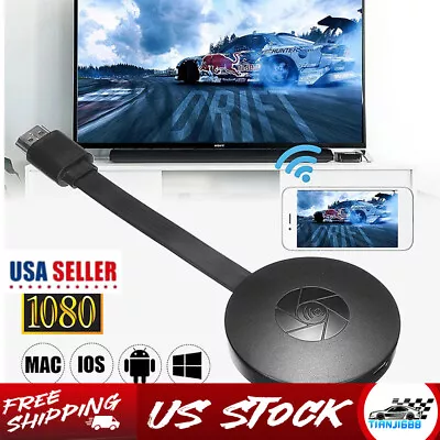 1080P Wireless WiFi HDMI Mirror Screen Display Adapter For TV Miracast Dongle • $13.45