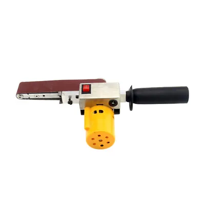 Handheld Electric Belt Sander Mini Grinder Small Machine With 10 Sanding Belts • $46