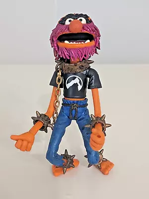 2003 Palisades Tour  Muppets ANIMAL Black And Silver Shirt Exclusive Figure Rare • $39.99