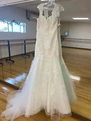 Morilee By Madeline Gardner Ivory Wedding Dress Size 12 • $400