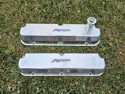 1986-1993 Ford Mustang 5.0L Anderson Aluminum Valve Covers 302 GT LX Cobra 302 • $685