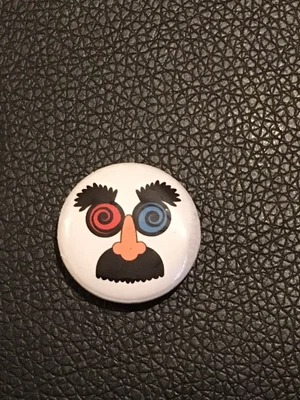 £1.50 • Buy 25mm Pin Badge 2020 Funky Disguise Eyes Novelty Moustache Nose Cheeky Gift