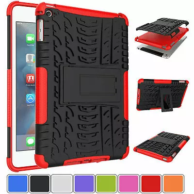 $22.98 • Buy Shockproof Heavy Duty Hard Case Cover For Apple IPad 8 7 6 5 4 3 Mini Air 2 3 4